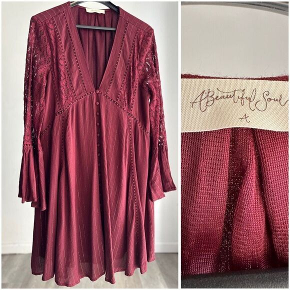 A Beautiful Soul Altar'd State Tunic Dress Size A 14-16 - Picture 1 of 5